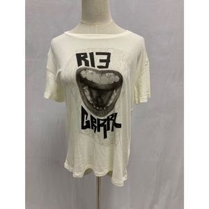 R13 GRRRL Boy Ecru T Size XS